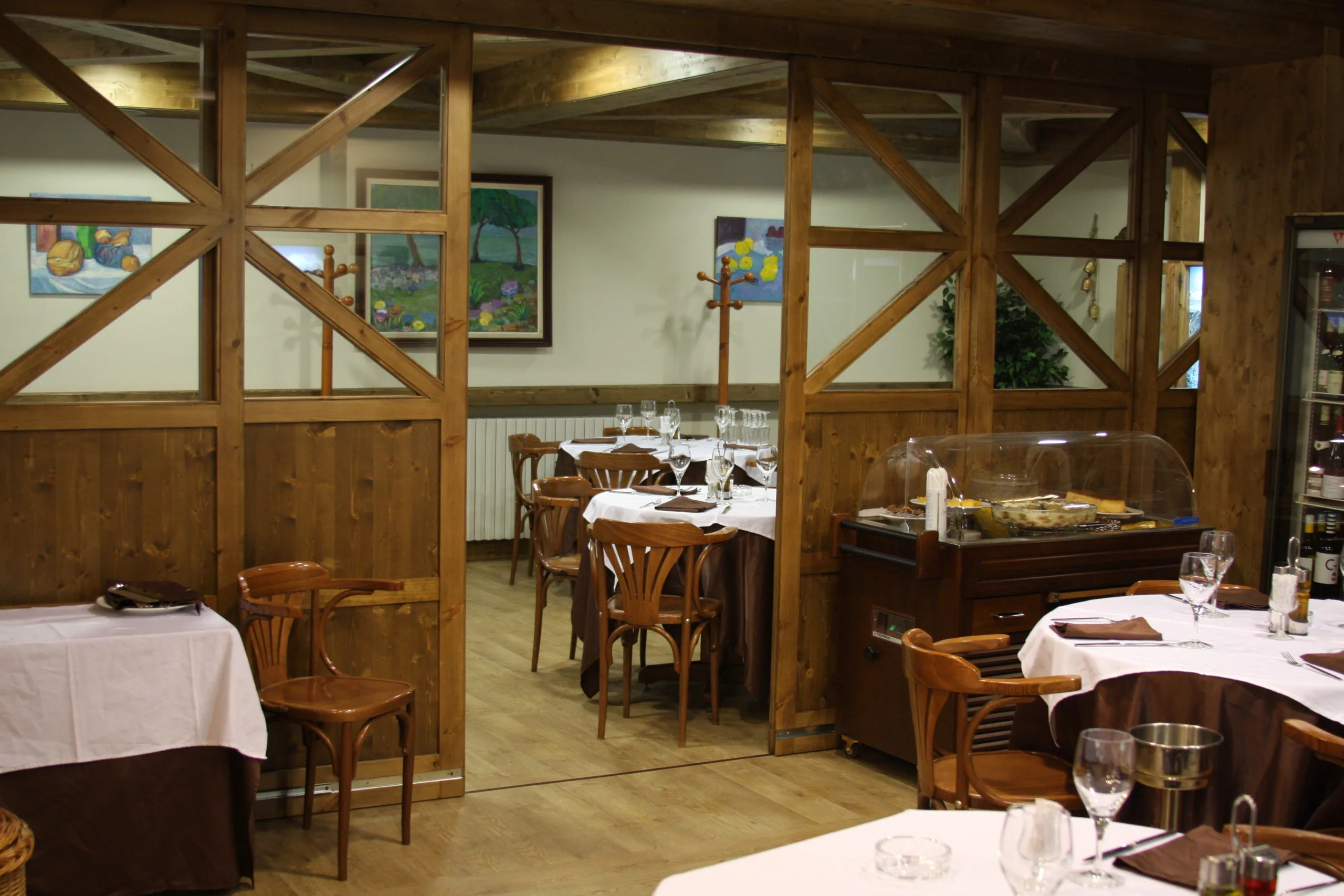 Pratos do restaurante Cal Silvino